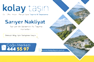 sarıyer nakliyat kolay taşın